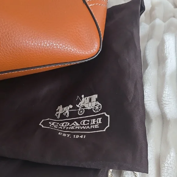 Coach Tote 27 Brown Leather - Picture 4 of 12